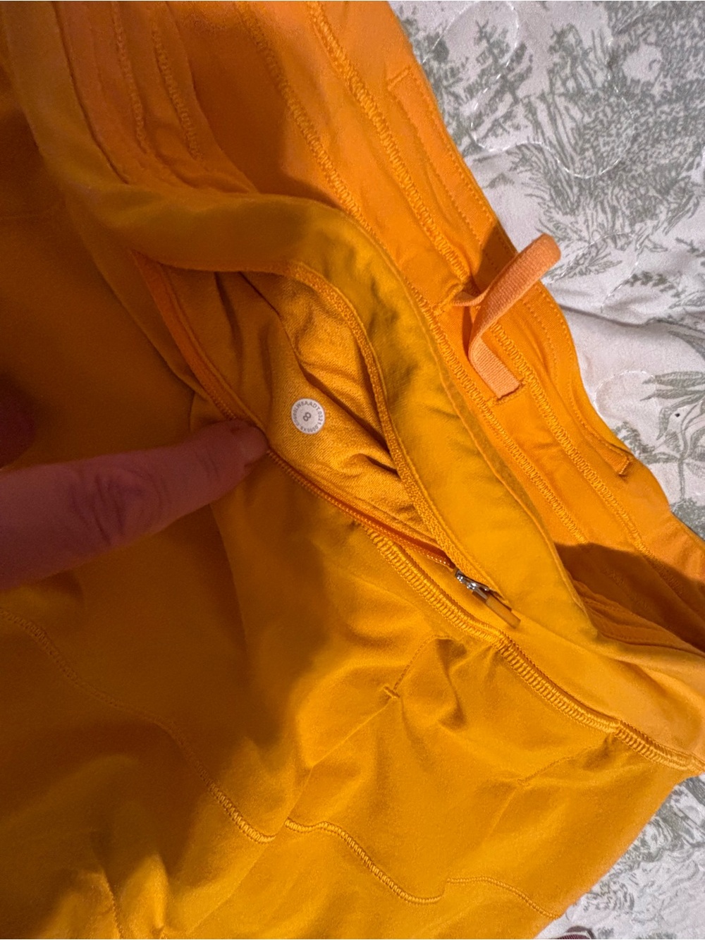 lululemon sz 8 Tall Pace Rival Skirt Clementine skirt athleisure loungewear BOC - Picture 6 of 13